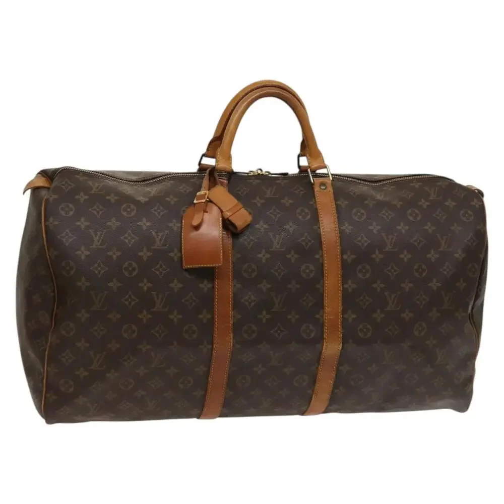 LOUIS VUITTON Monogram Keepall 60 Boston Bag M41422